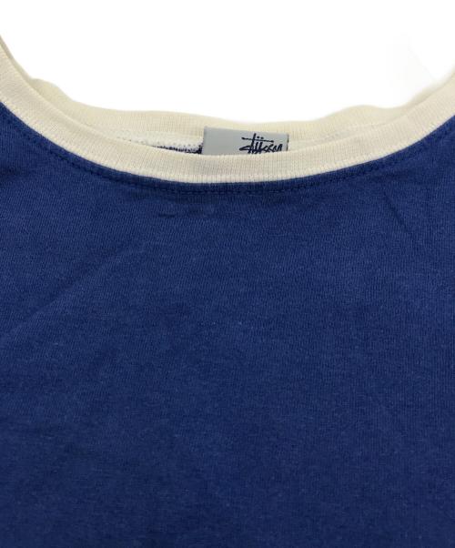 stussy（ステューシー）stussy (ステューシー) ナンバリングTシャツ ブルー サイズ:Mの古着・服飾アイテム