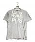 COMME des GARCONS HOMME PLUS（コムデギャルソンオムプリュス）の古着「ロゴプリントTシャツ/Logo print T-shirt」｜グレー