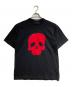 JUNYA WATANABE MAN（ジュンヤワタナベマン）の古着「フロッキースカルTシャツ/Flocked Skull T」｜ブラック