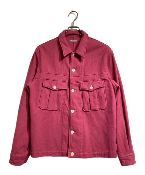 COMME des GARCONS HOMME（コムデギャルソン オム）COMME des GARCONS HOMME (コムデギャルソン オム) 縮絨ウールCPOジャケット ピンク サイズ:なしの古着・服飾アイテム