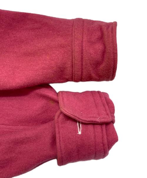 COMME des GARCONS HOMME（コムデギャルソン オム）COMME des GARCONS HOMME (コムデギャルソン オム) 縮絨ウールCPOジャケット ピンク サイズ:なしの古着・服飾アイテム