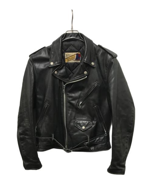 Schott（ショット）Schott (ショット) 80-90’Sライダースジャケット ブラック サイズ:38の古着・服飾アイテム