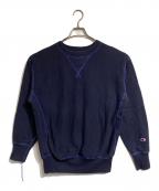 Champion×ISSEY MIYAKEチャンピオン×イッセイミヤケ）の古着「リバースウィーブスウェット」｜ネイビー