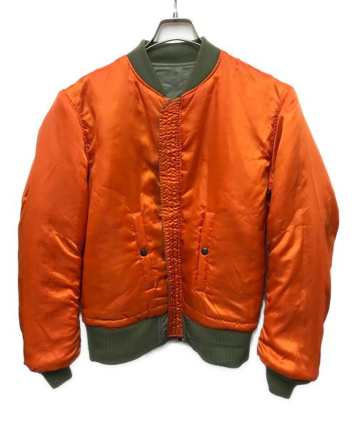 AVIREX（アヴィレックス）AVIREX (アヴィレックス) MA-2フライトジャケット グリーン サイズ:Mの古着・服飾アイテム