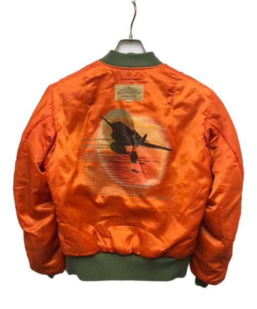 AVIREX（アヴィレックス）AVIREX (アヴィレックス) MA-2フライトジャケット グリーン サイズ:Mの古着・服飾アイテム