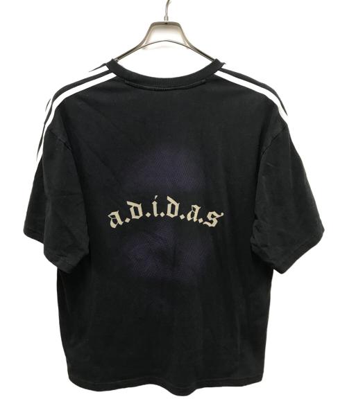 adidas（アディダス）adidas (アディダス) Korn (コーン) Graphic Tee Carbon ブラック サイズ:XLの古着・服飾アイテム