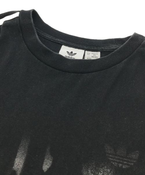 adidas（アディダス）adidas (アディダス) Korn (コーン) Graphic Tee Carbon ブラック サイズ:XLの古着・服飾アイテム