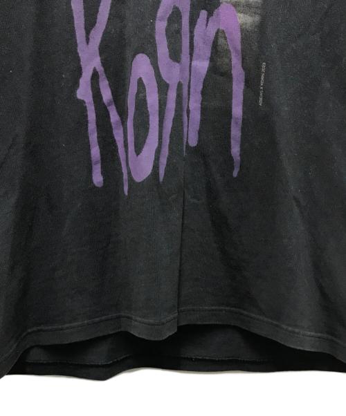 adidas（アディダス）adidas (アディダス) Korn (コーン) Graphic Tee Carbon ブラック サイズ:XLの古着・服飾アイテム