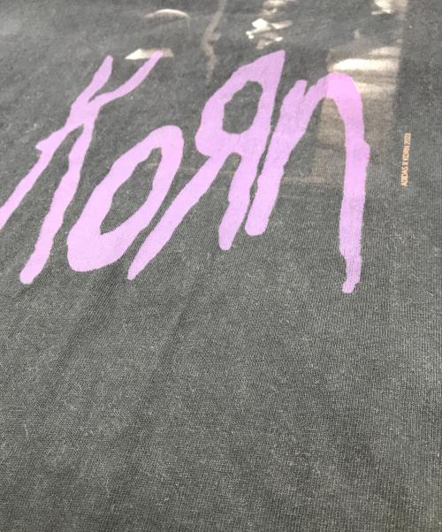 adidas（アディダス）adidas (アディダス) Korn (コーン) Graphic Tee Carbon ブラック サイズ:XLの古着・服飾アイテム