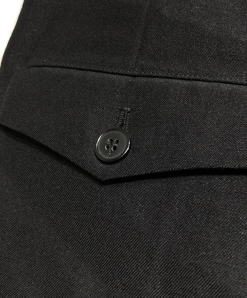 Saint Laurent Paris（サンローランパリ）Saint Laurent Paris (サンローランパリ) ウールモヘア2タックショーツ/Wool Mohair 2-Tuck Shorts ブラック サイズ:42の古着・服飾アイテム