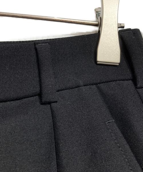Saint Laurent Paris（サンローランパリ）Saint Laurent Paris (サンローランパリ) ウールモヘア2タックショーツ/Wool Mohair 2-Tuck Shorts ブラック サイズ:42の古着・服飾アイテム