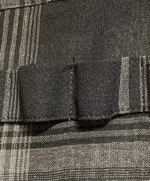 DAIRIKU（ダイリク）DAIRIKU (ダイリク) ASTRONAUT CHECK TIE SHIRT グレー サイズ:Lの古着・服飾アイテム