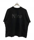 N!ceナイス）の古着「Basic Tee」｜ブラック