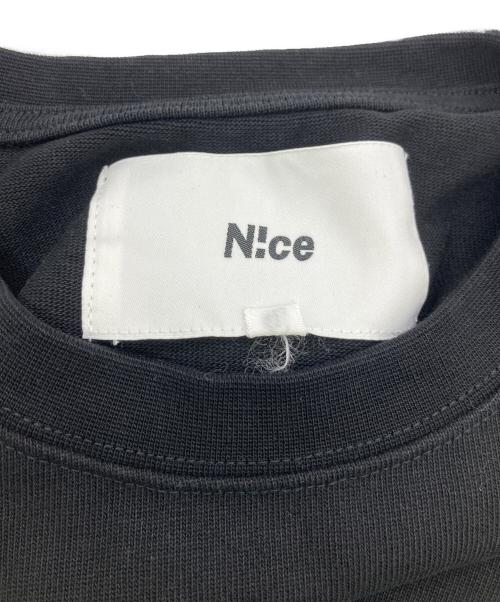 N!ce（ナイス）N!CE (ナイス) Basic Tee ブラック サイズ:Mの古着・服飾アイテム