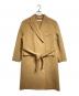 ACNE STUDIOS（アクネ ストゥディオス）の古着「ウールダブルブレストベルトコート」｜ベージュ