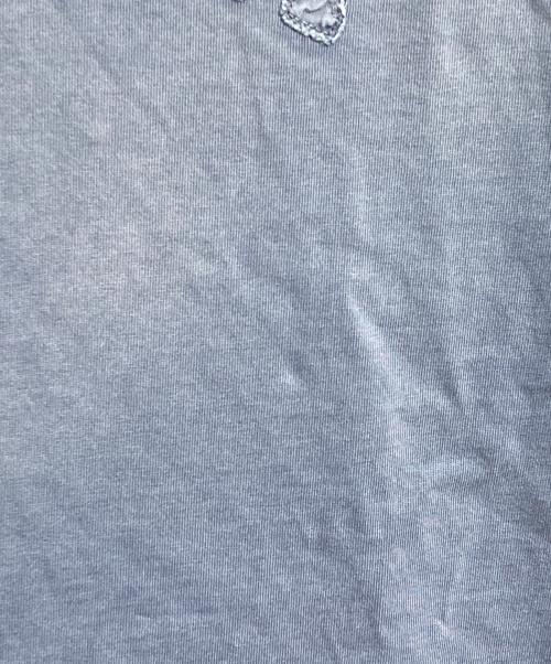Maison Margiela（メゾンマルジェラ）Maison Margiela (メゾンマルジェラ) オーバーサイズ オーバーダイ ロゴTシャツ/Oversized overdye logo T-shirt ネイビー サイズ:Mの古着・服飾アイテム