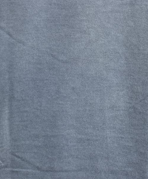 Maison Margiela（メゾンマルジェラ）Maison Margiela (メゾンマルジェラ) オーバーサイズ オーバーダイ ロゴTシャツ/Oversized overdye logo T-shirt ネイビー サイズ:Mの古着・服飾アイテム