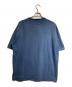 Maison Margiela (メゾンマルジェラ) オーバーサイズ オーバーダイ ロゴTシャツ/Oversized overdye logo T-shirt ネイビー サイズ:M：30000円