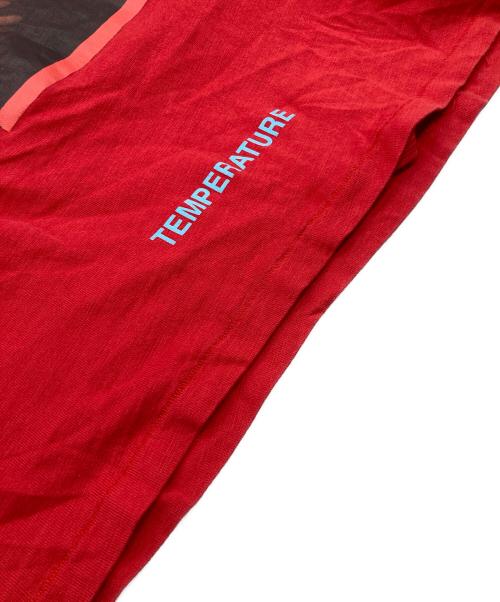 OFFWHITE（オフホワイト）OFFWHITE (オフホワイト) DIAG MONALISA L/S TEE レッド サイズ:Lの古着・服飾アイテム