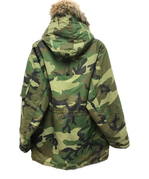 stussy（ステューシー）stussy (ステューシー) カモフラN-3Bジャケット カーキ サイズ:Mの古着・服飾アイテム