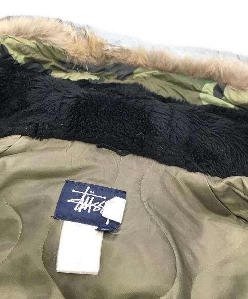 stussy（ステューシー）stussy (ステューシー) カモフラN-3Bジャケット カーキ サイズ:Mの古着・服飾アイテム