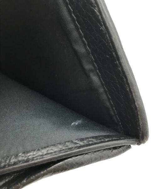 Maison Margiela（メゾンマルジェラ）Maison Margiela (メゾンマルジェラ) 4ステッチ 二つ折り ウォレット ブラックの古着・服飾アイテム