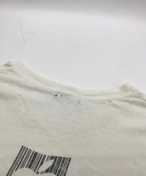 Hanes（ヘインズ）Hanes (ヘインズ) 企業プリントTシャツ ホワイト サイズ:XLの古着・服飾アイテム