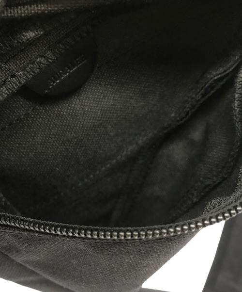 AURALEE（オーラリー）AURALEE (オーラリー) NYLON SADDLE BAG ブラックの古着・服飾アイテム