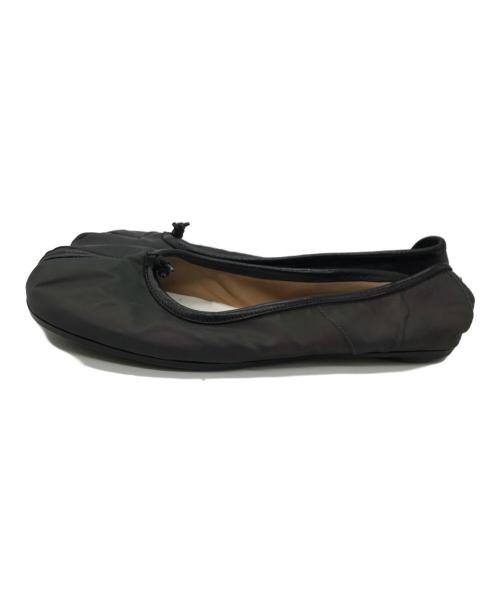 Maison Margiela（メゾンマルジェラ）Maison Margiela (メゾンマルジェラ) タビバレェシューズ グレー×パープル サイズ: 36 1/2の古着・服飾アイテム