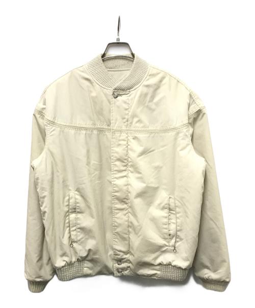 DERBY OF SAN FRANCISCO（ダービーオブサンフランシスコ）DERBY OF SAN FRANCISCO (ダービーオブサンフランシスコ) ダービージャケット ホワイト サイズ:40Lの古着・服飾アイテム