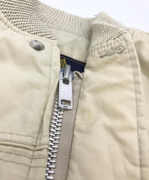 DERBY OF SAN FRANCISCO（ダービーオブサンフランシスコ）DERBY OF SAN FRANCISCO (ダービーオブサンフランシスコ) ダービージャケット ホワイト サイズ:40Lの古着・服飾アイテム