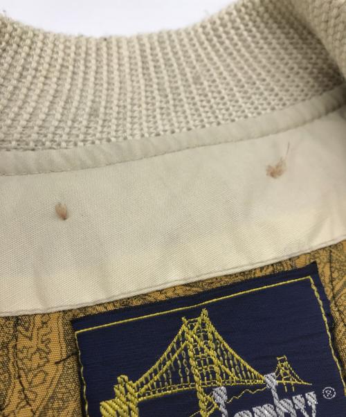 DERBY OF SAN FRANCISCO（ダービーオブサンフランシスコ）DERBY OF SAN FRANCISCO (ダービーオブサンフランシスコ) ダービージャケット ホワイト サイズ:40Lの古着・服飾アイテム