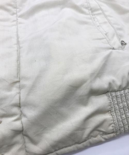 DERBY OF SAN FRANCISCO（ダービーオブサンフランシスコ）DERBY OF SAN FRANCISCO (ダービーオブサンフランシスコ) ダービージャケット ホワイト サイズ:40Lの古着・服飾アイテム