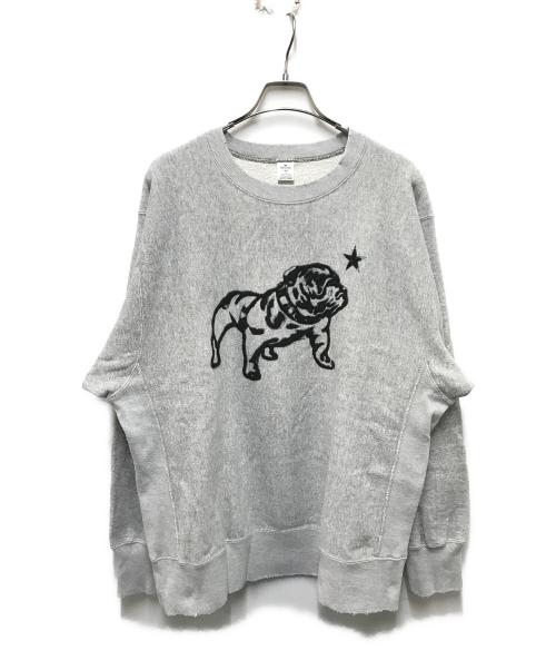 NEXUSVII（ネクサスセブン）NEXUSVII (ネクサスセブン) BULLDOGS スウェット グレー サイズ:Lの古着・服飾アイテム