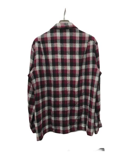 McGREGOR（マクレガー）McGREGOR (マクレガー) 50-60’Sチェックシャツ レッド×グレー サイズ:Mの古着・服飾アイテム