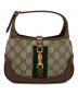 GUCCI（グッチ）の古着「ジャッキー1961ミニショルダーバッグ」｜ブラウン×ベージュ