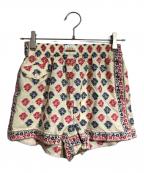 GUCCIグッチ）の古着「ボタニカル柄ショートパンツ/Botanical print shorts」｜ベージュ