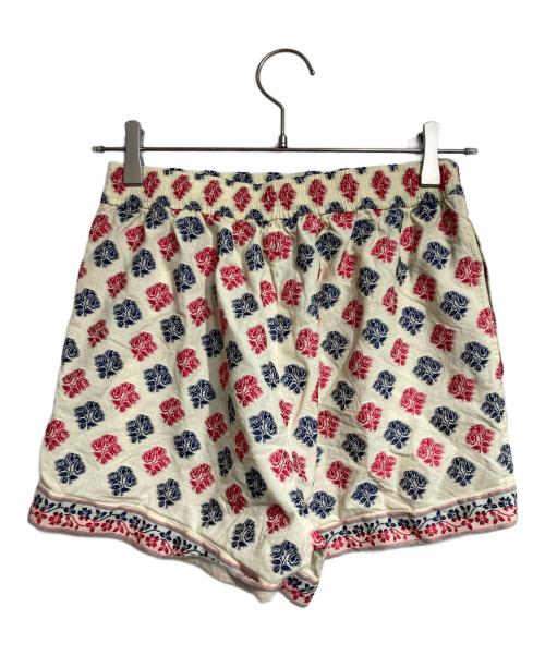GUCCI（グッチ）GUCCI (グッチ) ボタニカル柄ショートパンツ/Botanical print shorts ベージュ サイズ:40の古着・服飾アイテム