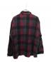 HUMPHREY (-) 70’sウールチェックシャツ グレー×レッド サイズ:-：10000円