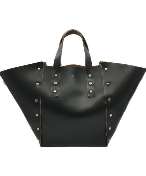 HENDER SCHEME（エンダースキーマ）HENDER SCHEME (エンダースキーマ) assemble hand bag wide M ブラックの古着・服飾アイテム