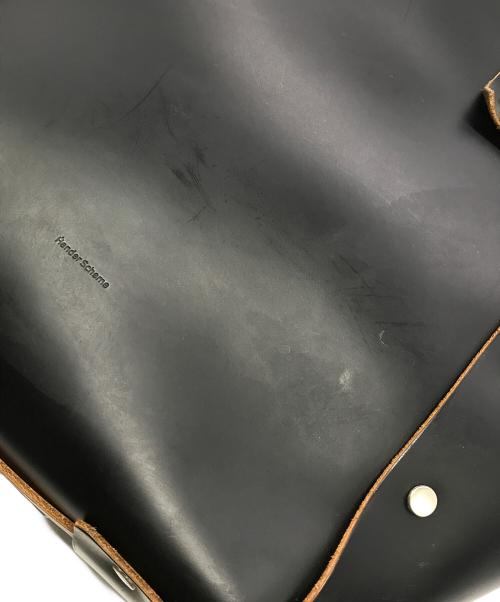 HENDER SCHEME（エンダースキーマ）HENDER SCHEME (エンダースキーマ) assemble hand bag wide M ブラックの古着・服飾アイテム