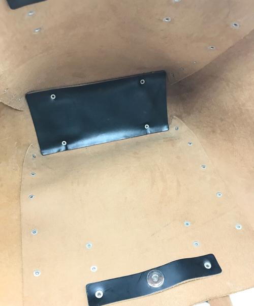 HENDER SCHEME（エンダースキーマ）HENDER SCHEME (エンダースキーマ) assemble hand bag wide M ブラックの古着・服飾アイテム