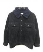 Black Weirdosブラック ウィドース）の古着「Big Boa FFA Jacket」｜ネイビー