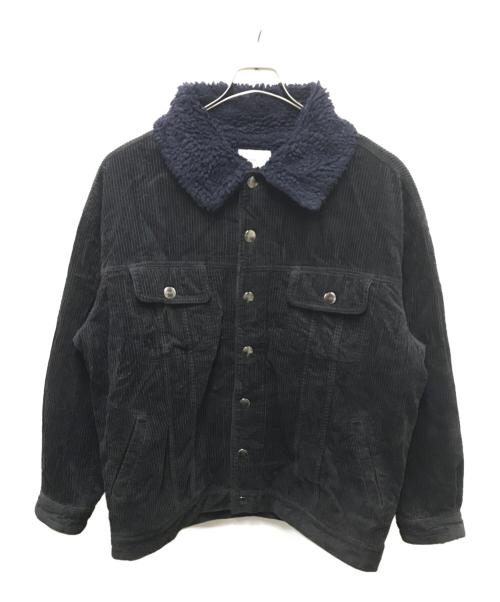 Black Weirdos（ブラック ウィドース）Black Weirdos (ブラック ウィドース) Big Boa FFA Jacket ネイビー サイズ:XLの古着・服飾アイテム