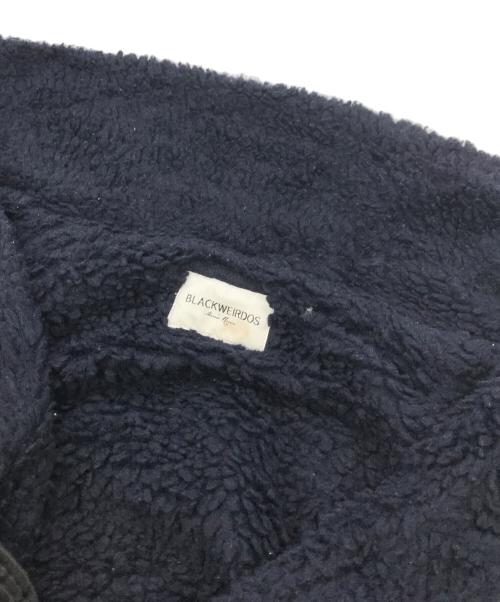 Black Weirdos（ブラック ウィドース）Black Weirdos (ブラック ウィドース) Big Boa FFA Jacket ネイビー サイズ:XLの古着・服飾アイテム