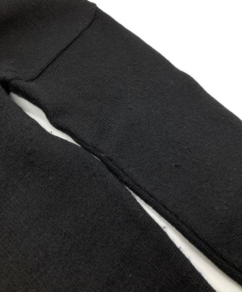 AMI PARIS（アミ パリス）AMI PARIS (アミ パリス) ハートロゴハイネックニット ブラック サイズ:Sの古着・服飾アイテム