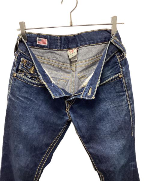 TRUE RELIGION（トゥルー レリジョン）TRUE RELIGION (トゥルー レリジョン) フレアデニム インディゴ サイズ:28の古着・服飾アイテム