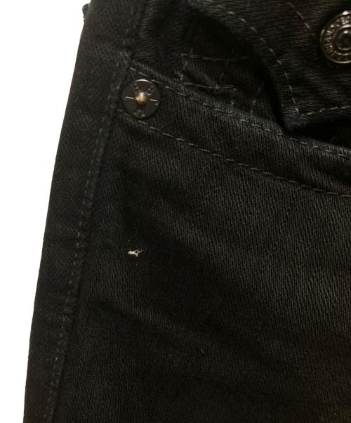 TRUE RELIGION（トゥルー レリジョン）TRUE RELIGION (トゥルー レリジョン) ローライズデニムパンツ ブラック サイズ:28の古着・服飾アイテム