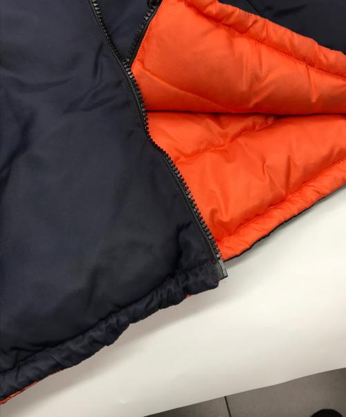 POLO JEANS CO.（ポロジーンズカンパニー）POLO JEANS CO. (ポロジーンズカンパニー) リバーシブルダウンジャケット ネイビー×オレンジ サイズ:Lの古着・服飾アイテム