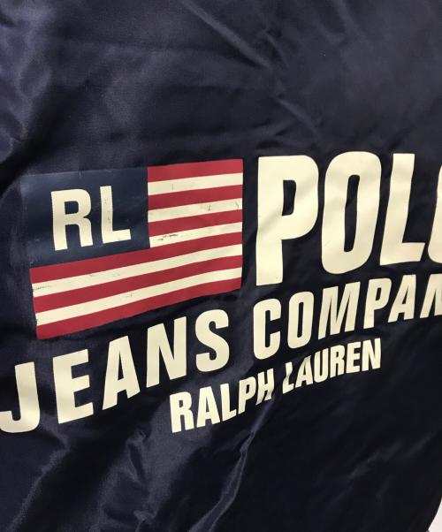 POLO JEANS CO.（ポロジーンズカンパニー）POLO JEANS CO. (ポロジーンズカンパニー) リバーシブルダウンジャケット ネイビー×オレンジ サイズ:Lの古着・服飾アイテム